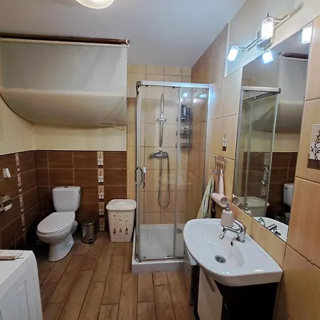 Dom Drewniany Z Ogrodem