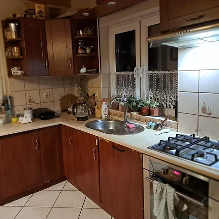 Dom Drewniany Z Ogrodem Holiday home Szczecinek