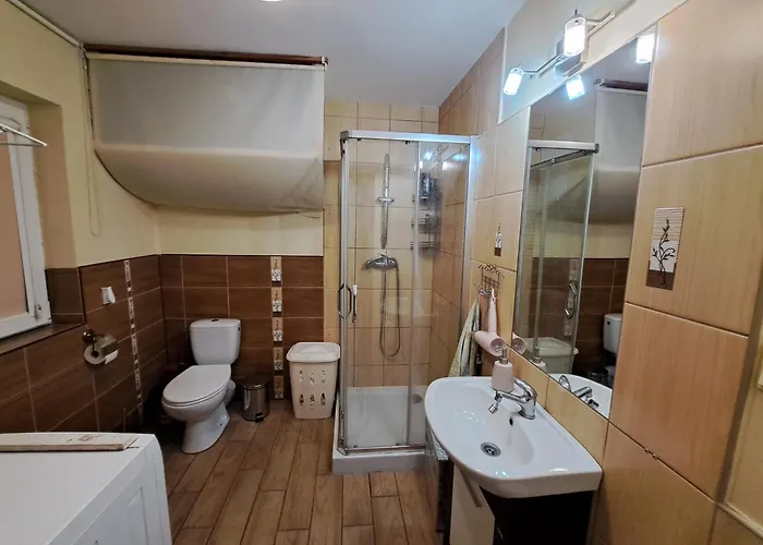 Dom Drewniany Z Ogrodem