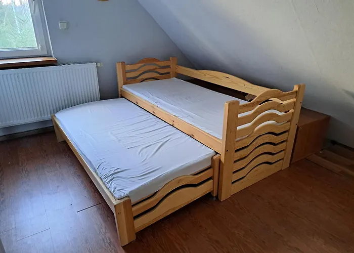 Dom Drewniany Z Ogrodem Ferienhaus *